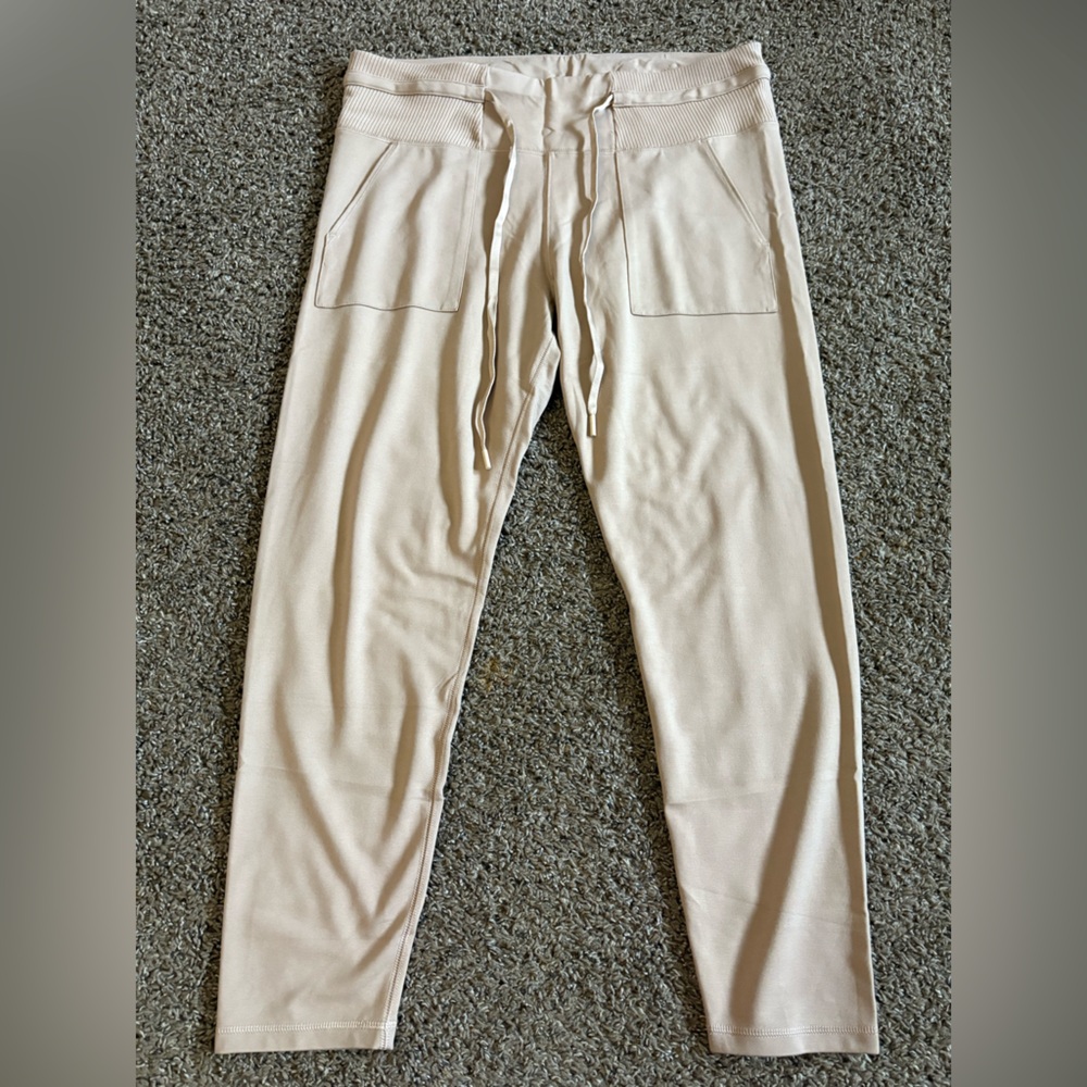 Travis Mathew Cream Leggings